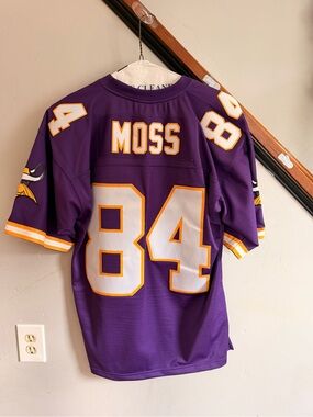 Mitchell & Need Randy Moss Minnesota Vikings Jersey